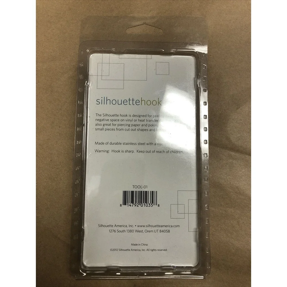 Silhouette Hook 814792010358 For Peeling off‎ Vinyl & Cardstock
